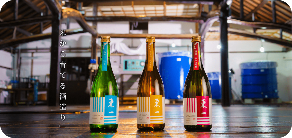 Experience at Gomabuta Sake Brewery 
Sake tasting & brewery tour