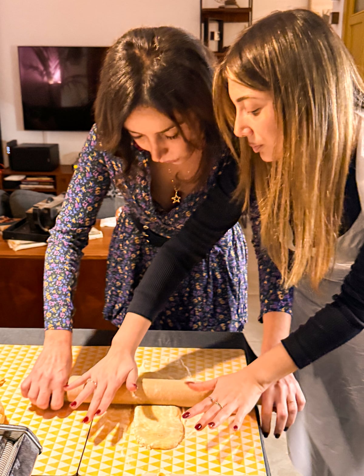 Make fresh pasta and Limoncello Spritz