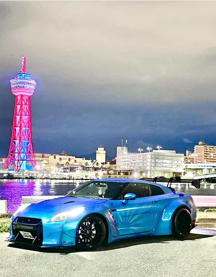 Разходка с GT-R и фотосесия във Фукуока