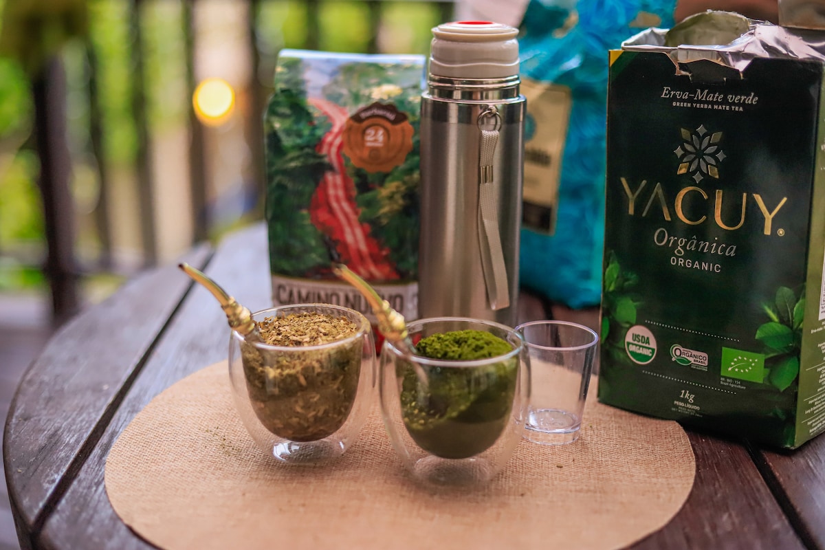 Gourmet yerba mate tasting