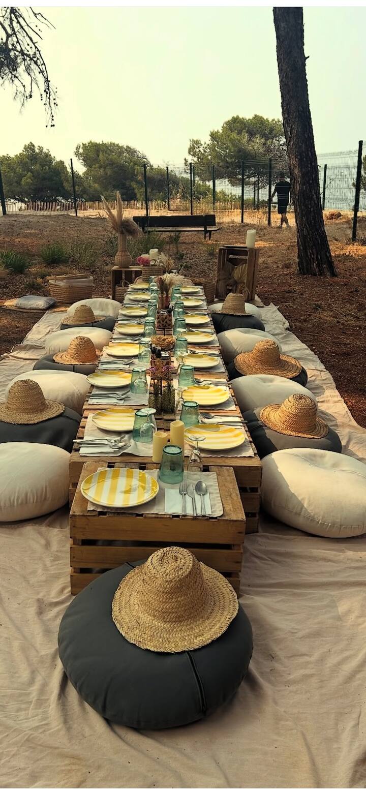 Споделяне на творчески бранч или аперитив