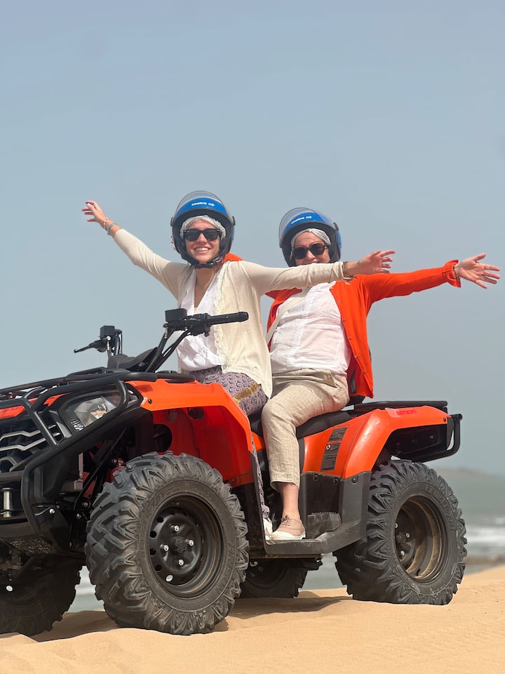 Разходка с АТВ по дюни и крайбрежие