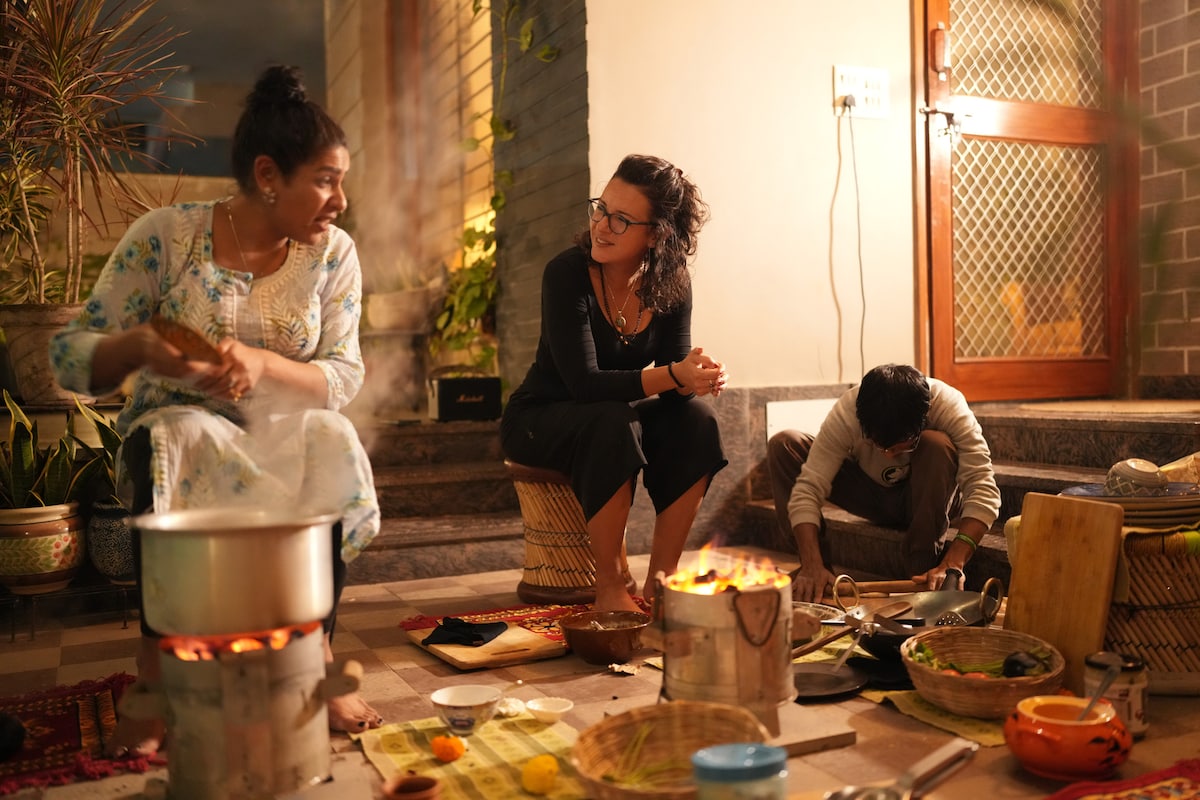 An Indian Cooking Class At A Rustic Indian Home