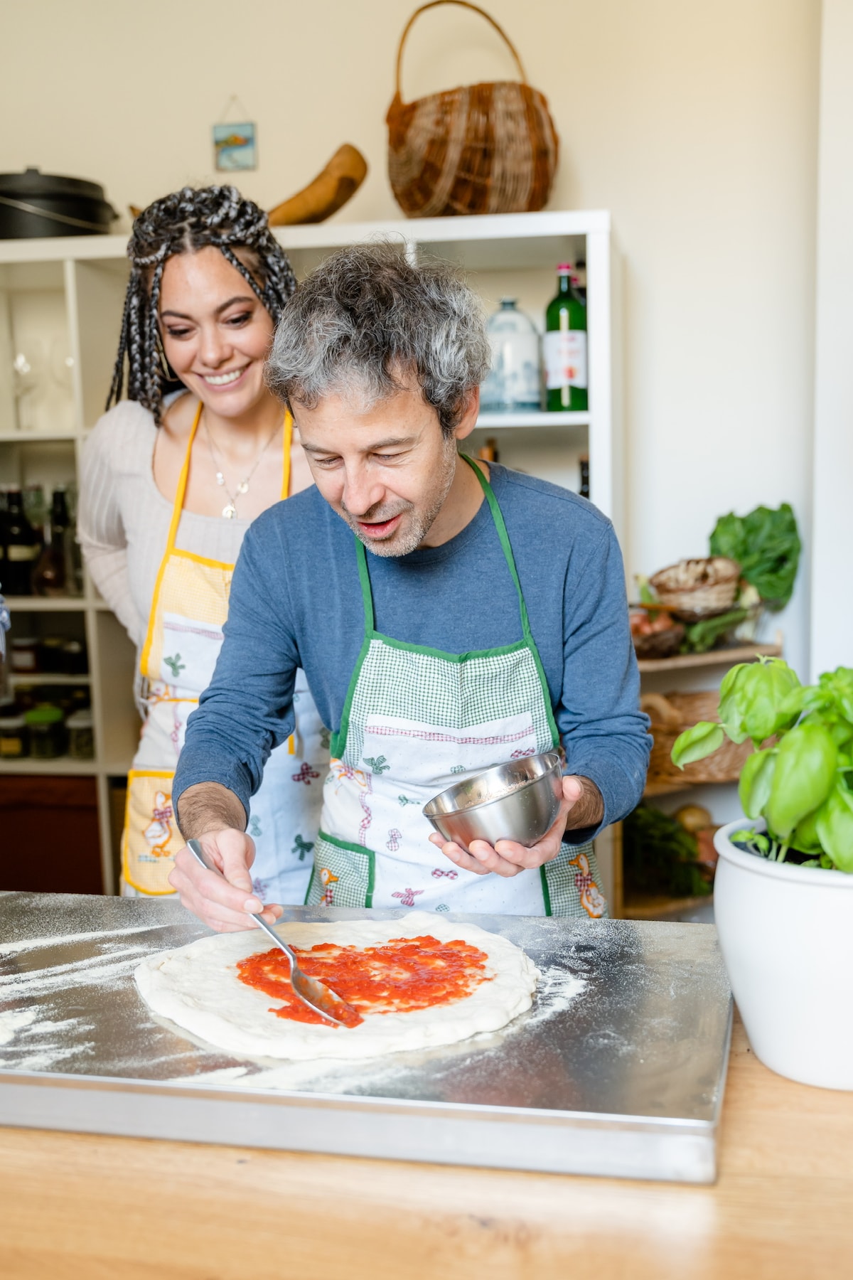 From Vesuvius to Amiata: pizza at the chefs house