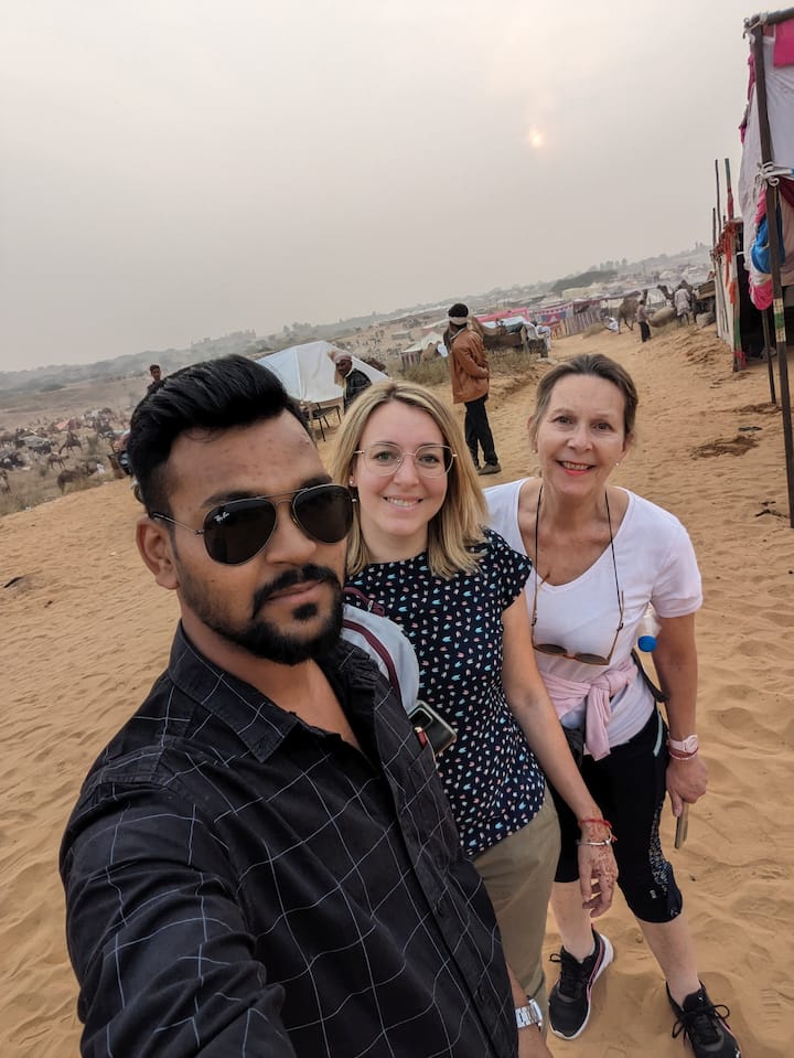 Visite à pied de Pushkar
