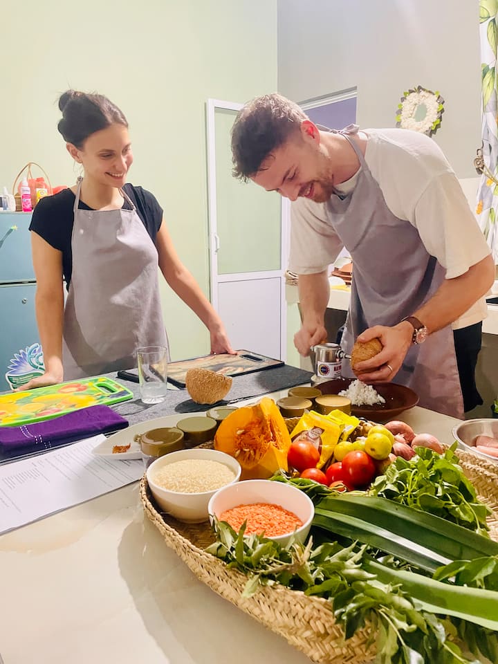 Урок по шриланкийска кухня с местен домакин