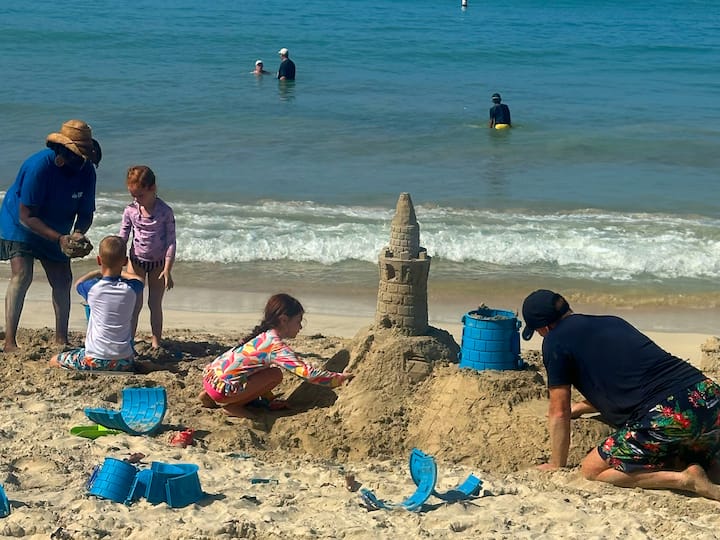 Изградете епични пясъчни замъци на Вирджинските острови