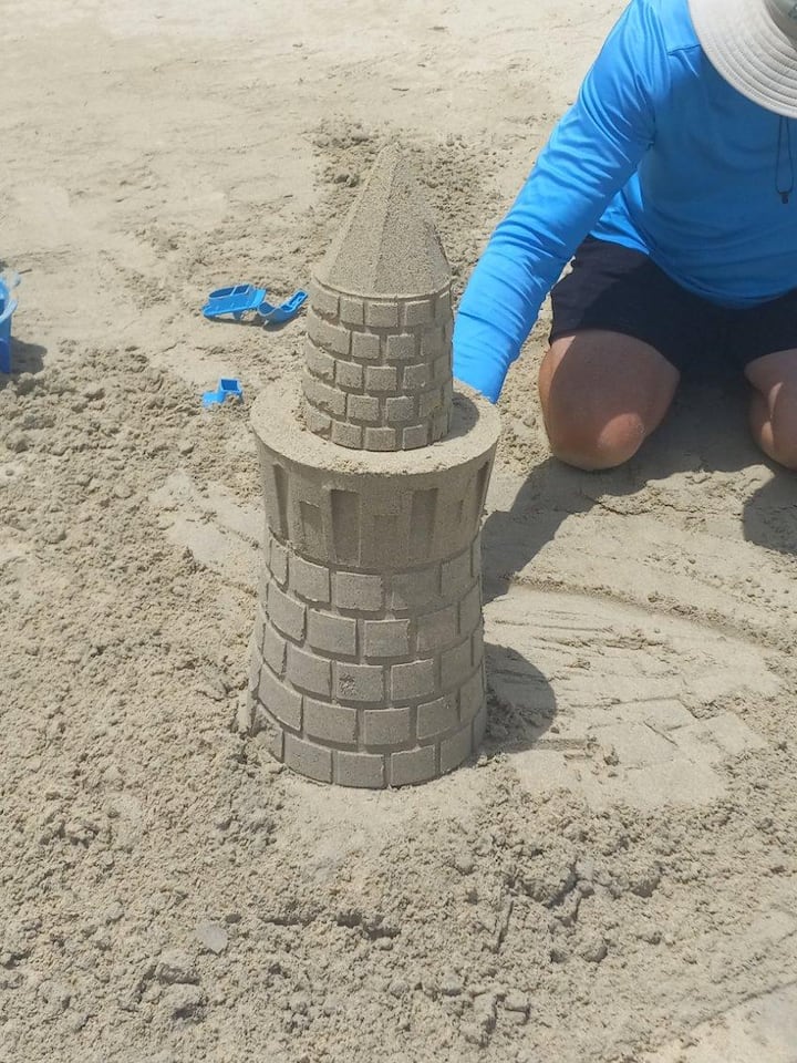 Изградете епични пясъчни замъци на Вирджинските острови