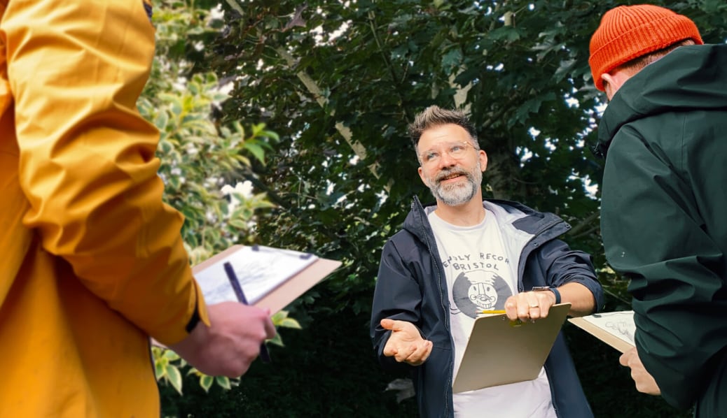 Walk & Draw, Connecting with nature through art