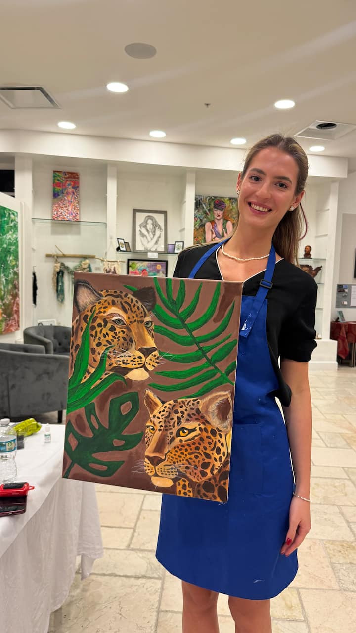 Tapybos dirbtuvės / meno pamokos / tapyba ir gėrimai