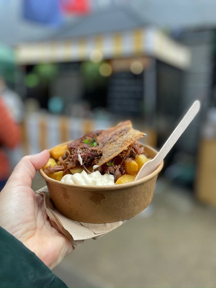 Promenade au marché pour les gourmets