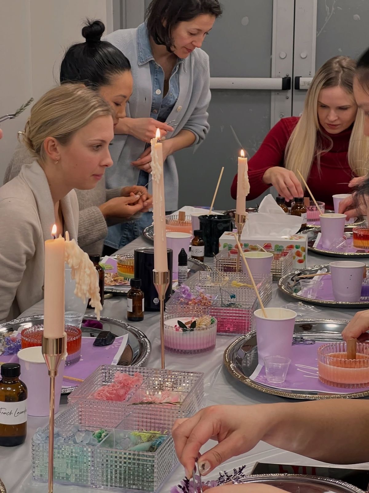 Candle workshop inspired by Galician culture