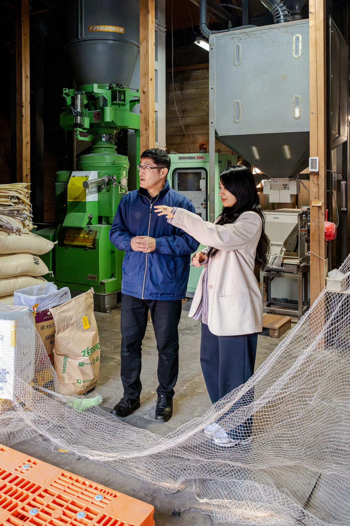 Experience at Harukumo Brewery  Sake tasting & brewery tour