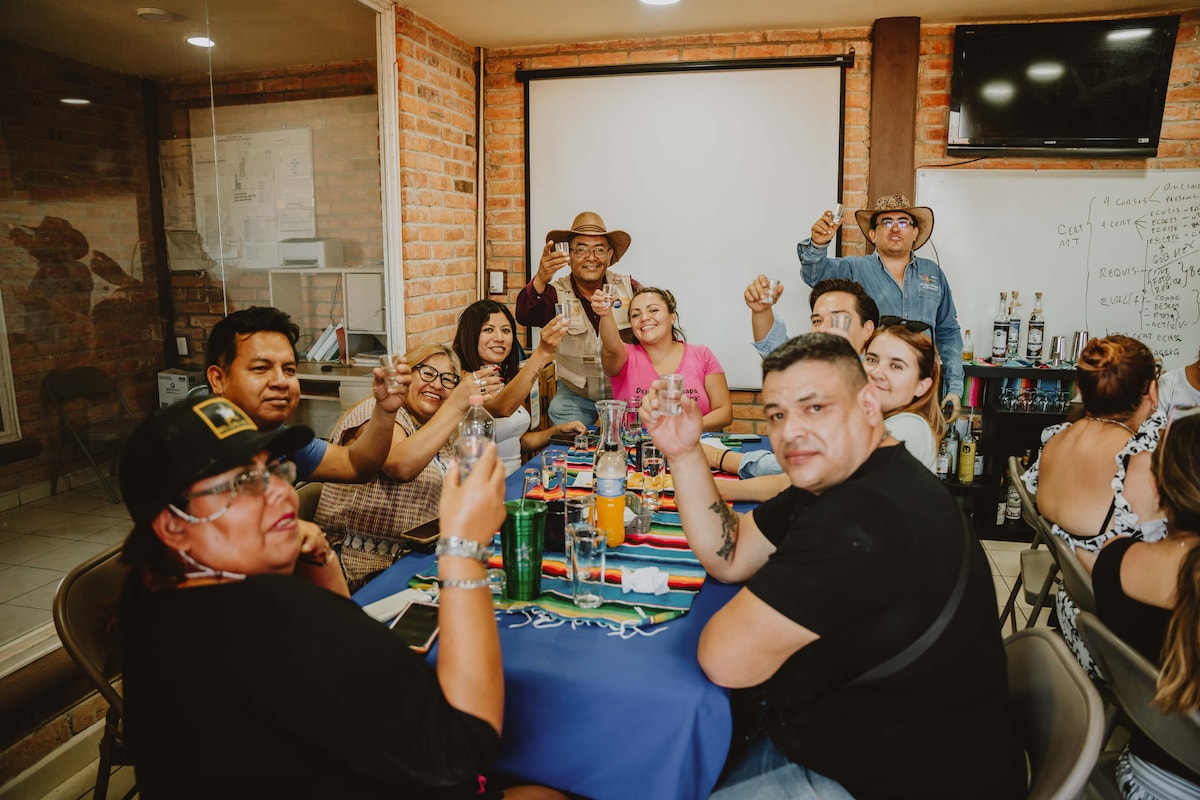 Taste award-winning mezcal with a master mezcal maker