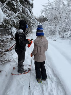 雪鞋健行