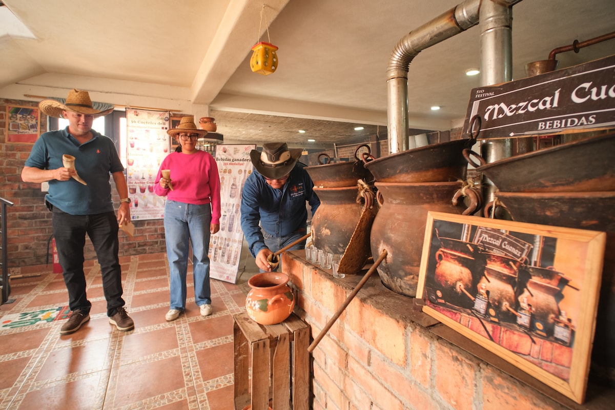 Make your mezcal as a souvenir of the magical town