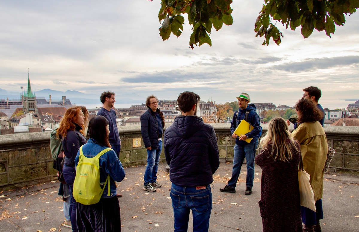 Explore Lausanne on foot with a local guide