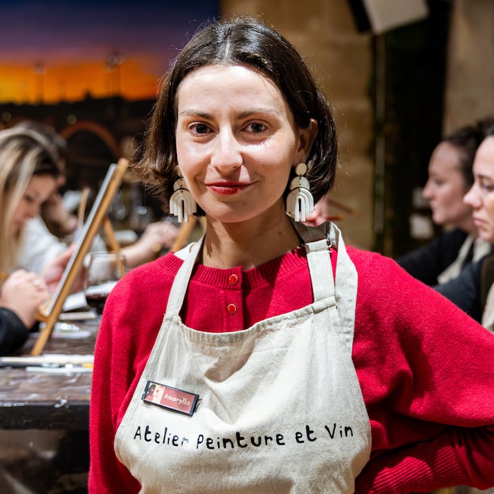 Ателие за рисуване и вино в Бордо