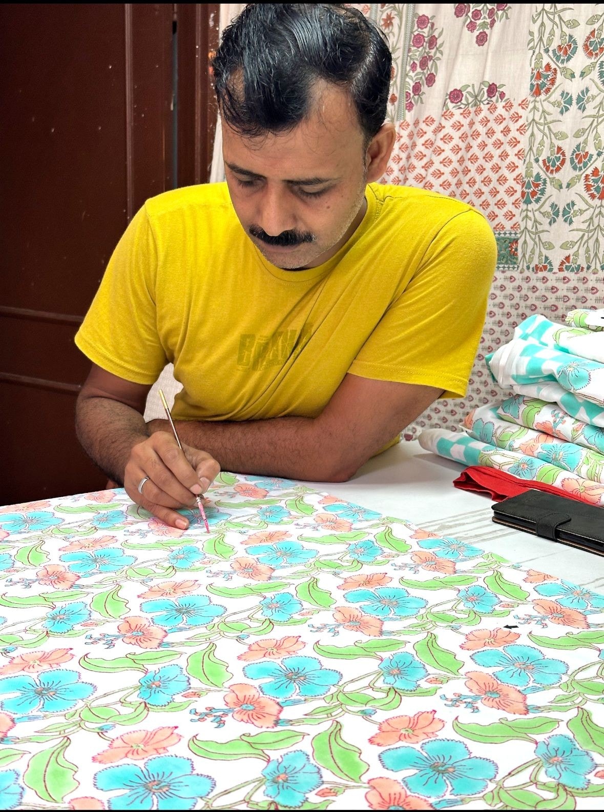 Create Your Own Hand-Printed Fabric in Jaipur
