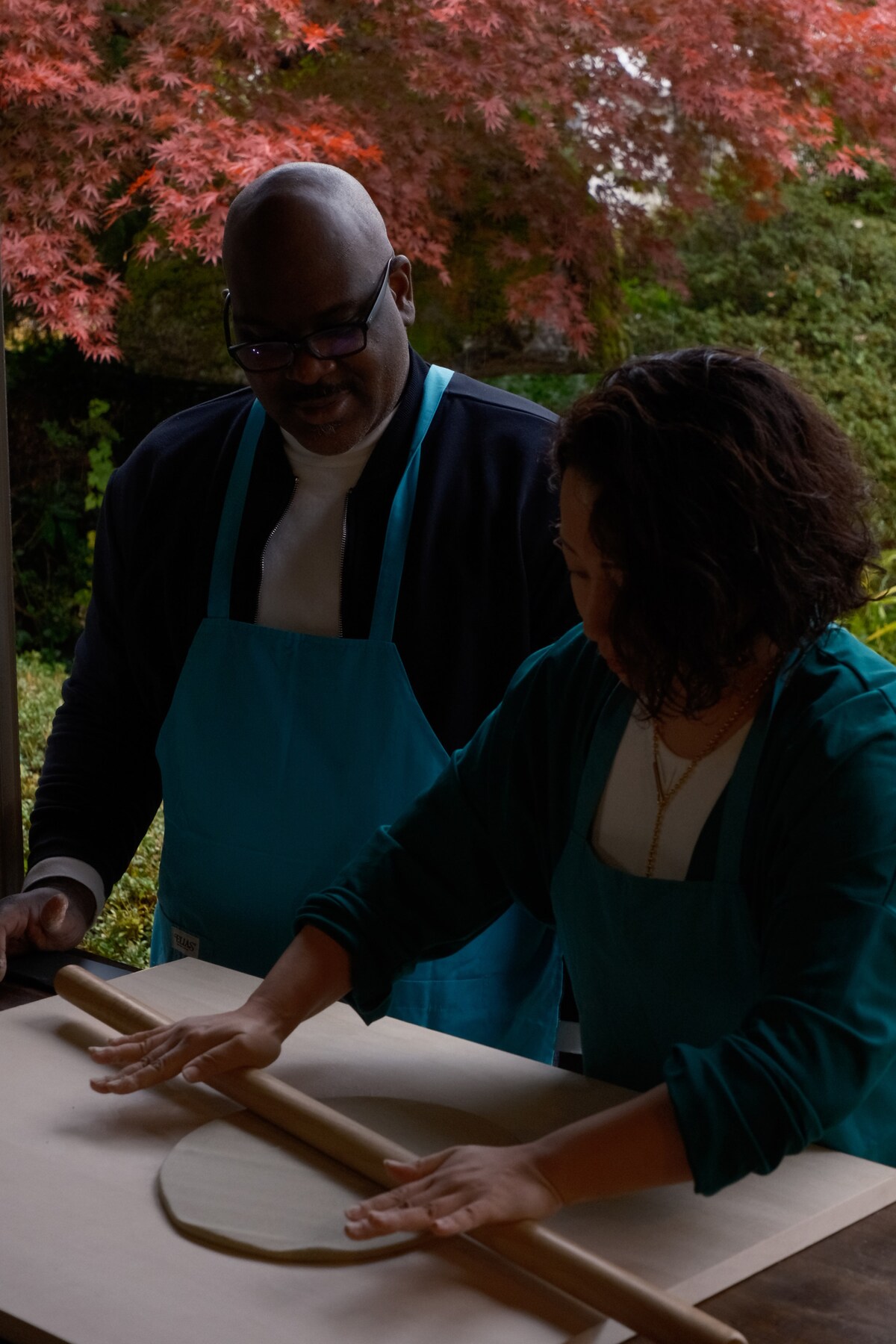 Authentic soba making experience with Togakushi soba craftsmen