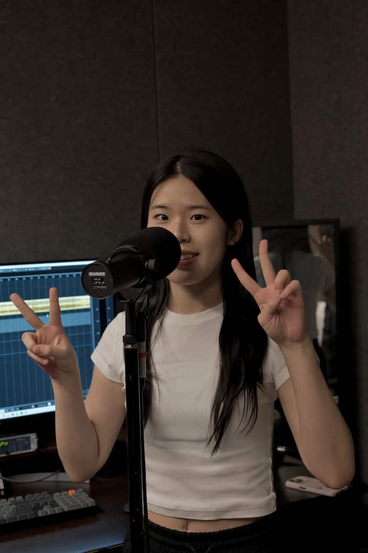 K-pop запис и създаване на музикален клип с професионалист