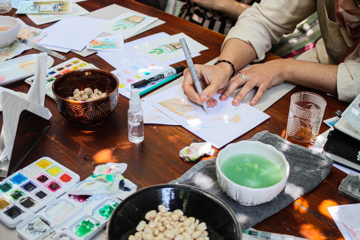 Create Your Watercolor Postcard