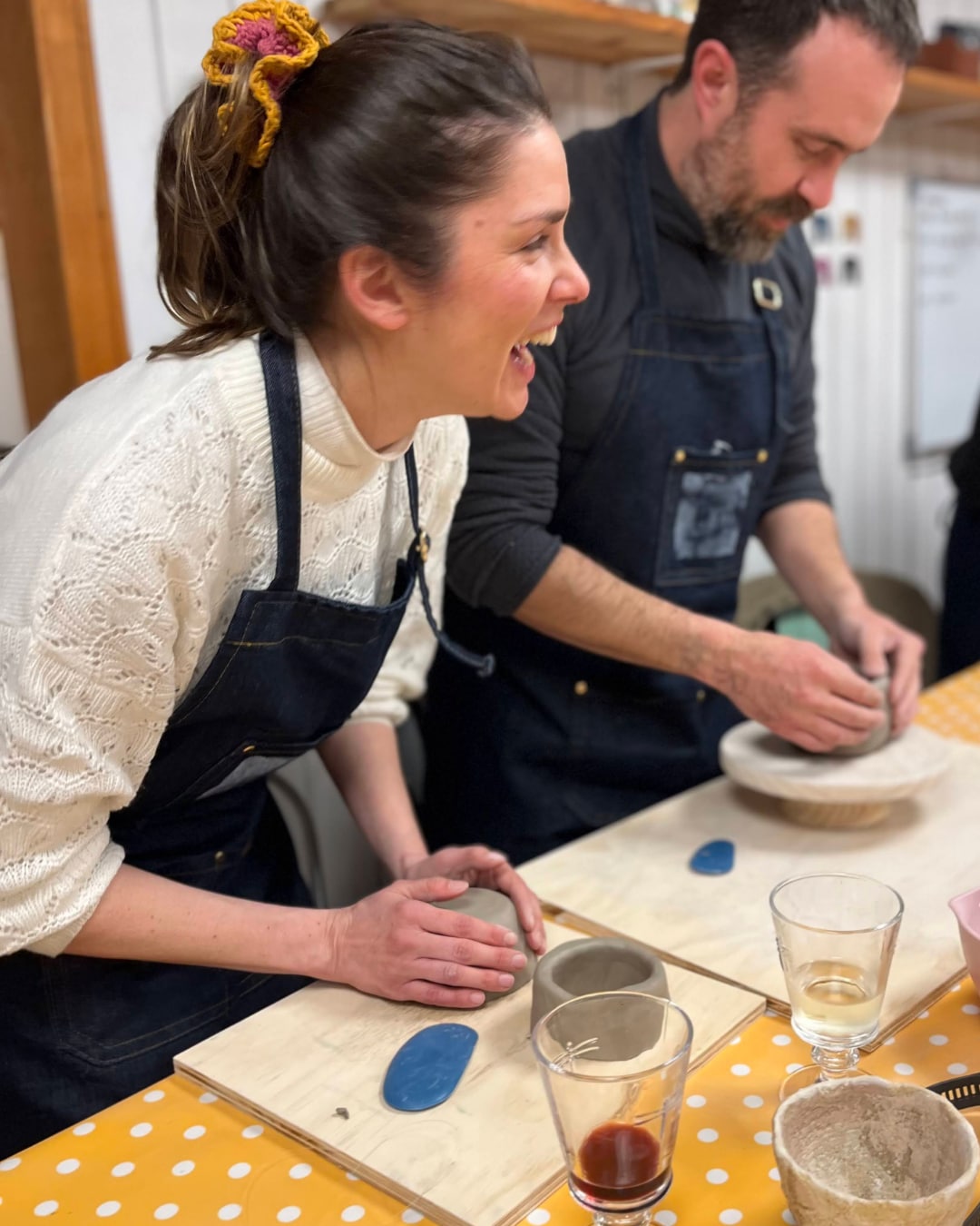 Clay & Wine: Pottery Workshop with Aperitif
