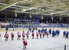 Partido de hockey sobre hielo en vivo en Seúl con Kbbq previo al juego