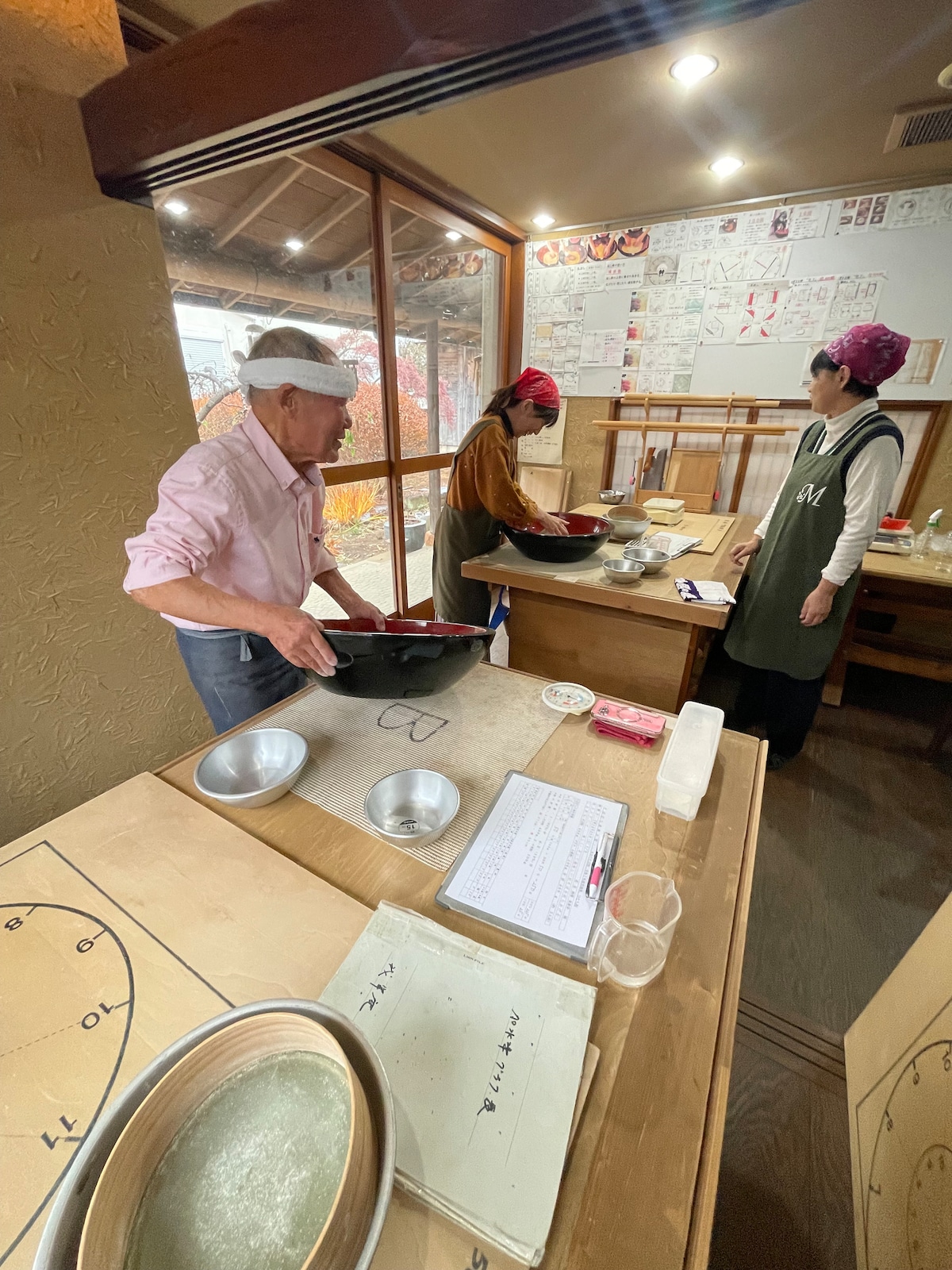 Learn how to make authentic handmade soba noodles from a noodle artisan