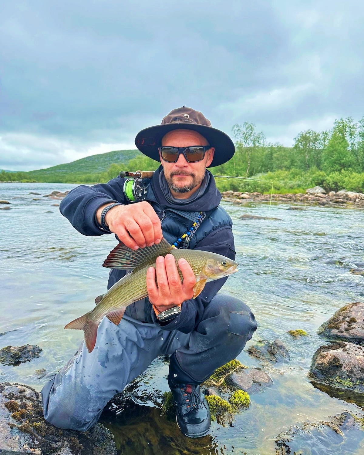 Come fishing with me in the pure nature