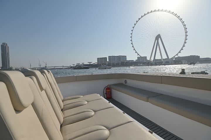 Visite de la ville de Dubaï, la Grande Mosquée et promenade en bateau