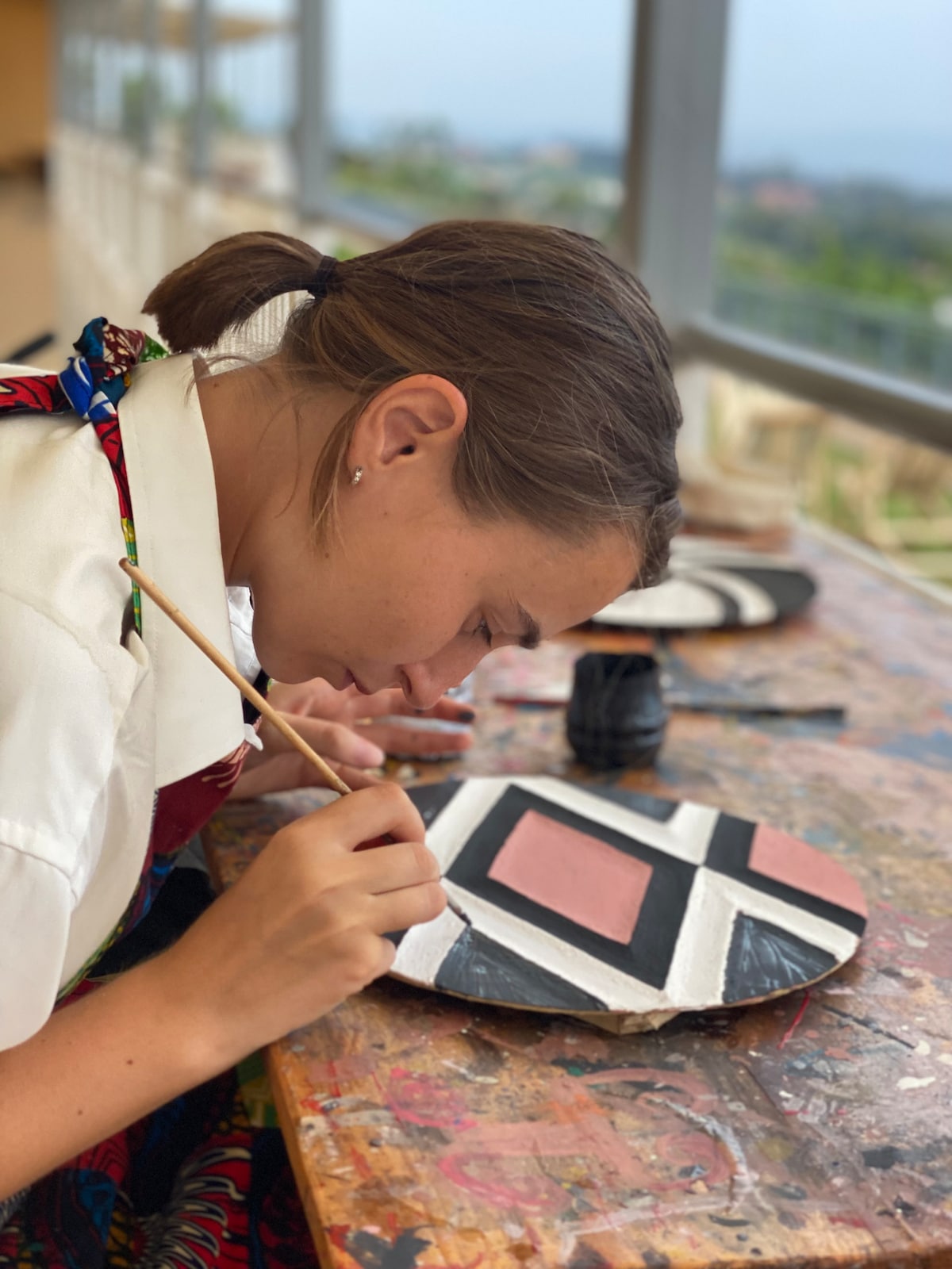 Imigongo art painting