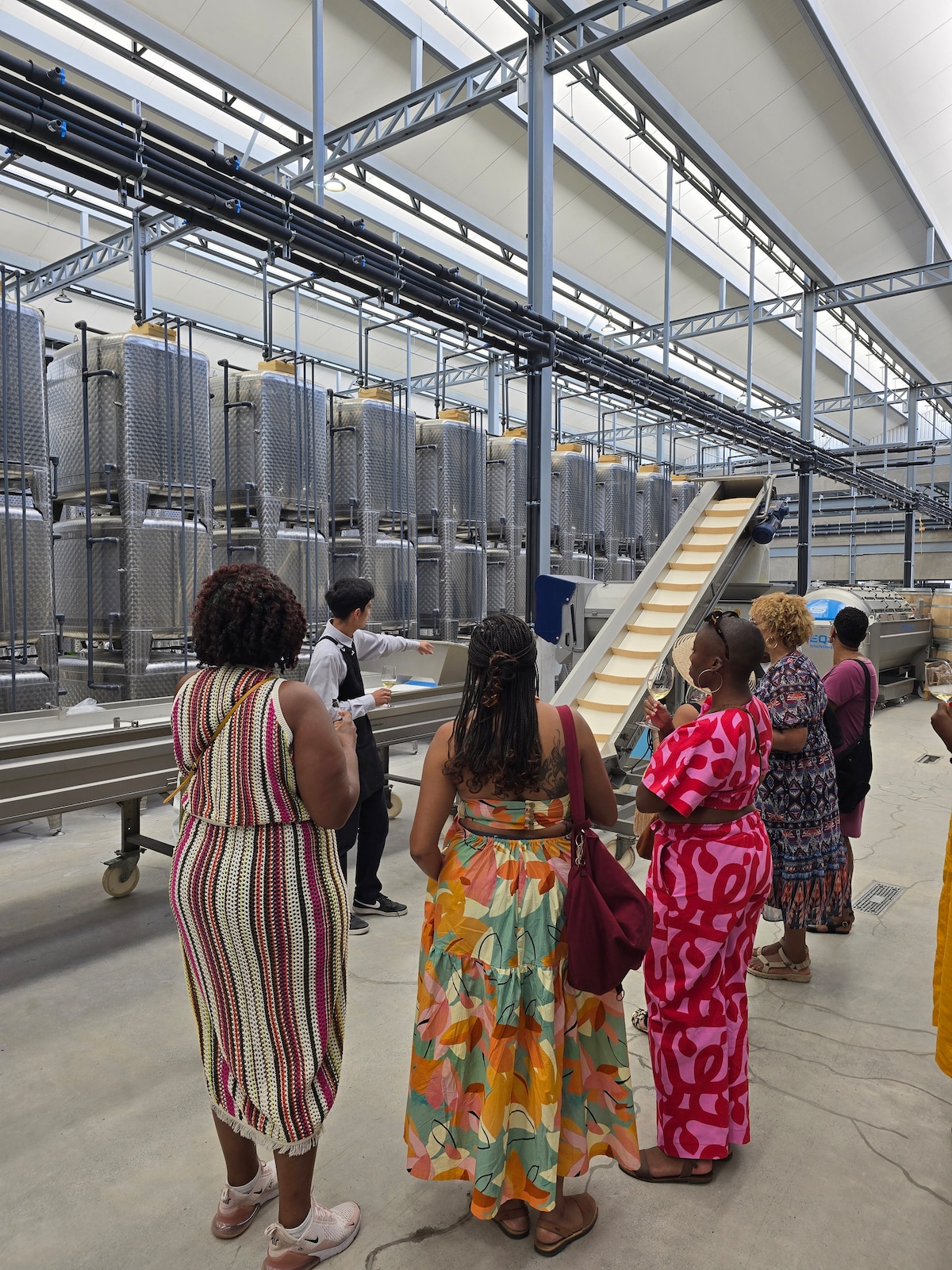 Vineyard tour by London bus