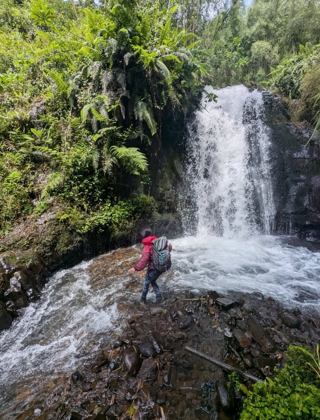 Chepkiit waterfall adventure
