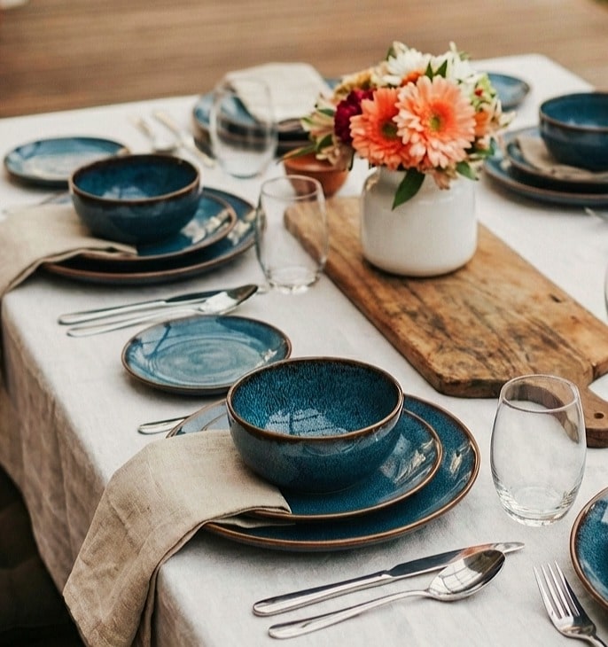 Artful Garden Dining in Santiniketan