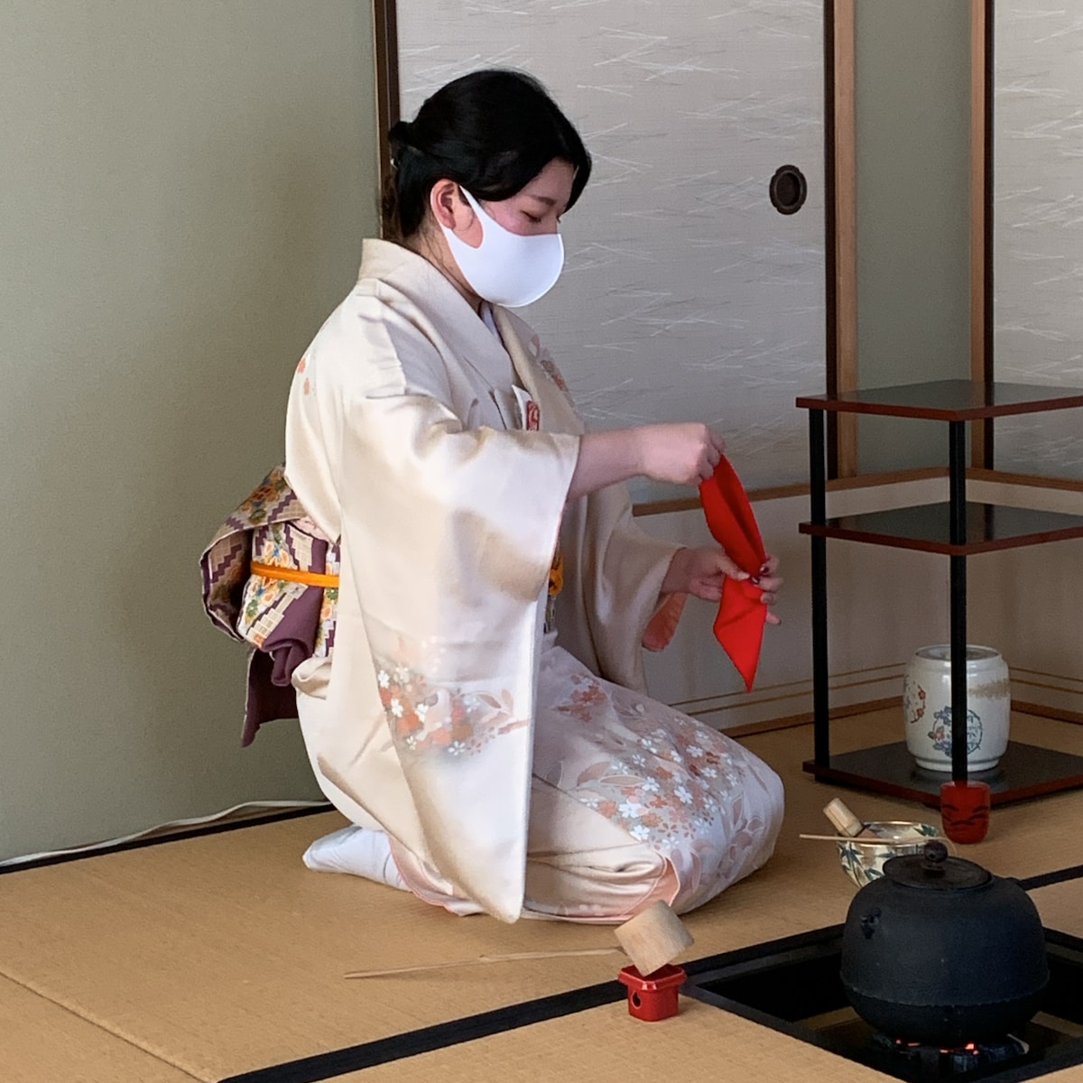 Experience of Japanese traditional tea ceremony