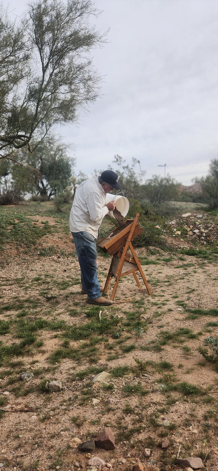 ოქროს ძიება რეალური სამთო მეთოდების გამოყენებით