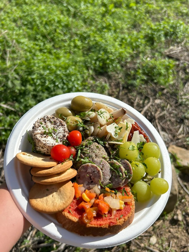 ピクニック Picnic and sunset walk with goats · ☆5.0