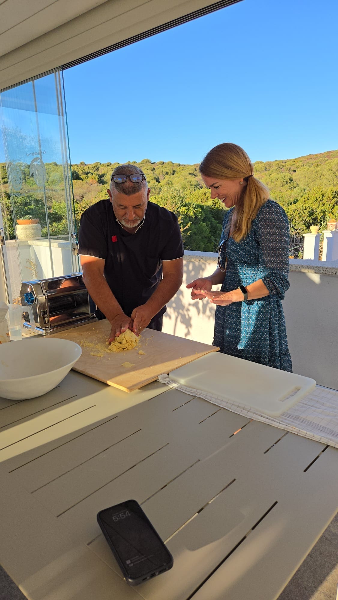 You will prepare traditional Sardinian fresh pasta