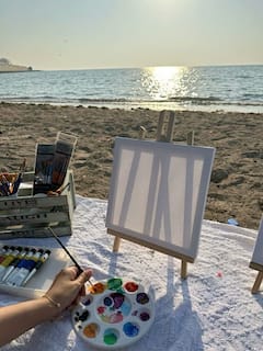 Pinta en la playa con delicioso Brunch