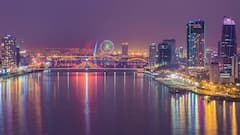 Da Nang, Vietnam: Střechy a noční život