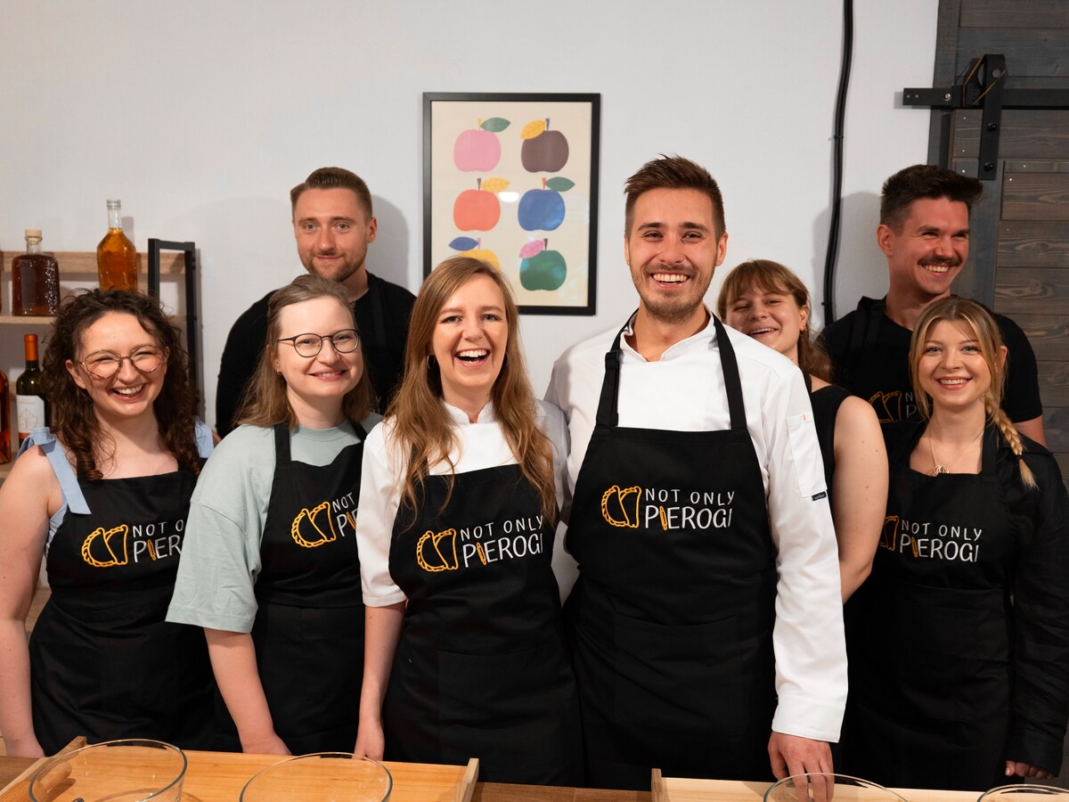 Pierogi Cooking Class with cider tasting in Warsaw