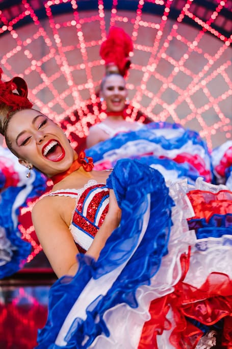 Moulin Rouge First Show with Champagne