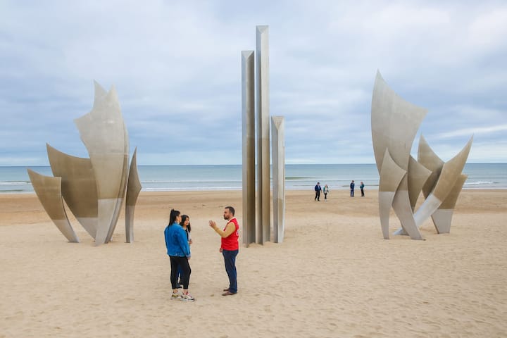 Visite des plages du débarquement depuis Paris