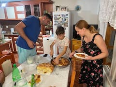 Estamos cocinando en Arbanassi
