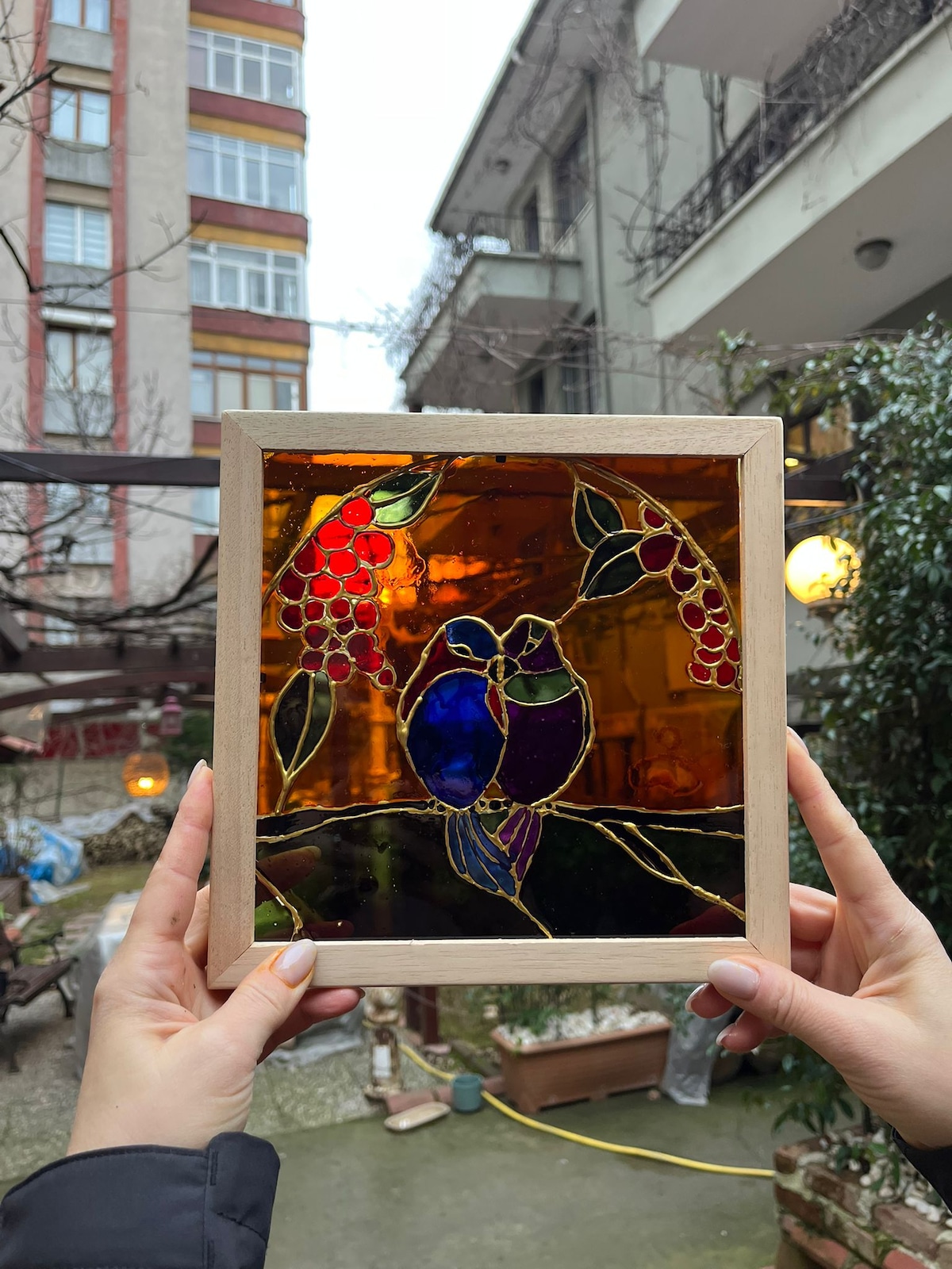 Traditional Stained Glass Art in Istanbul
