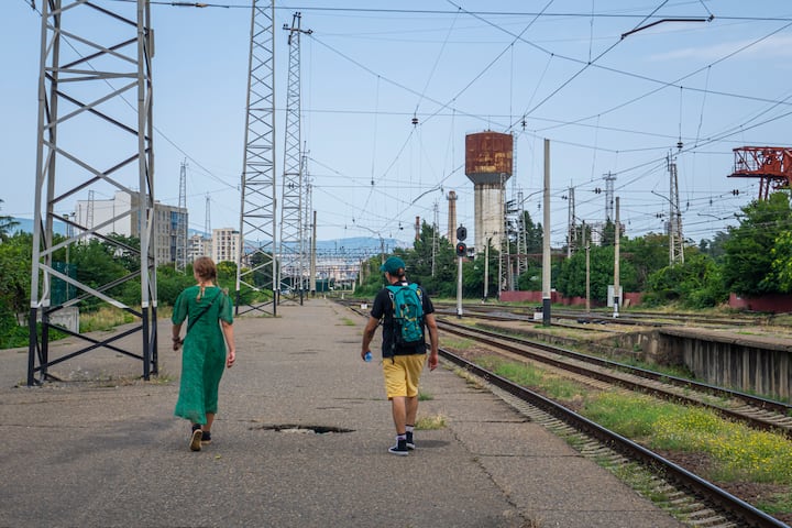 ინდუსტრიული ისტორია მატარებლების ნაშთების მეშვეობით