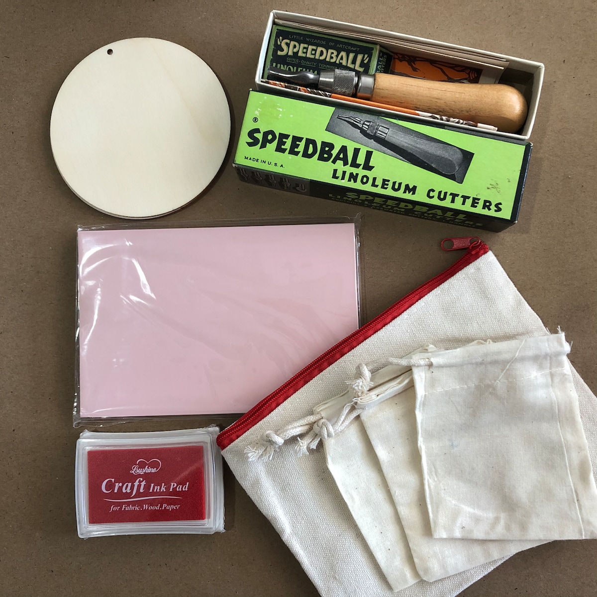 Craft linocuts with a letterpress artist