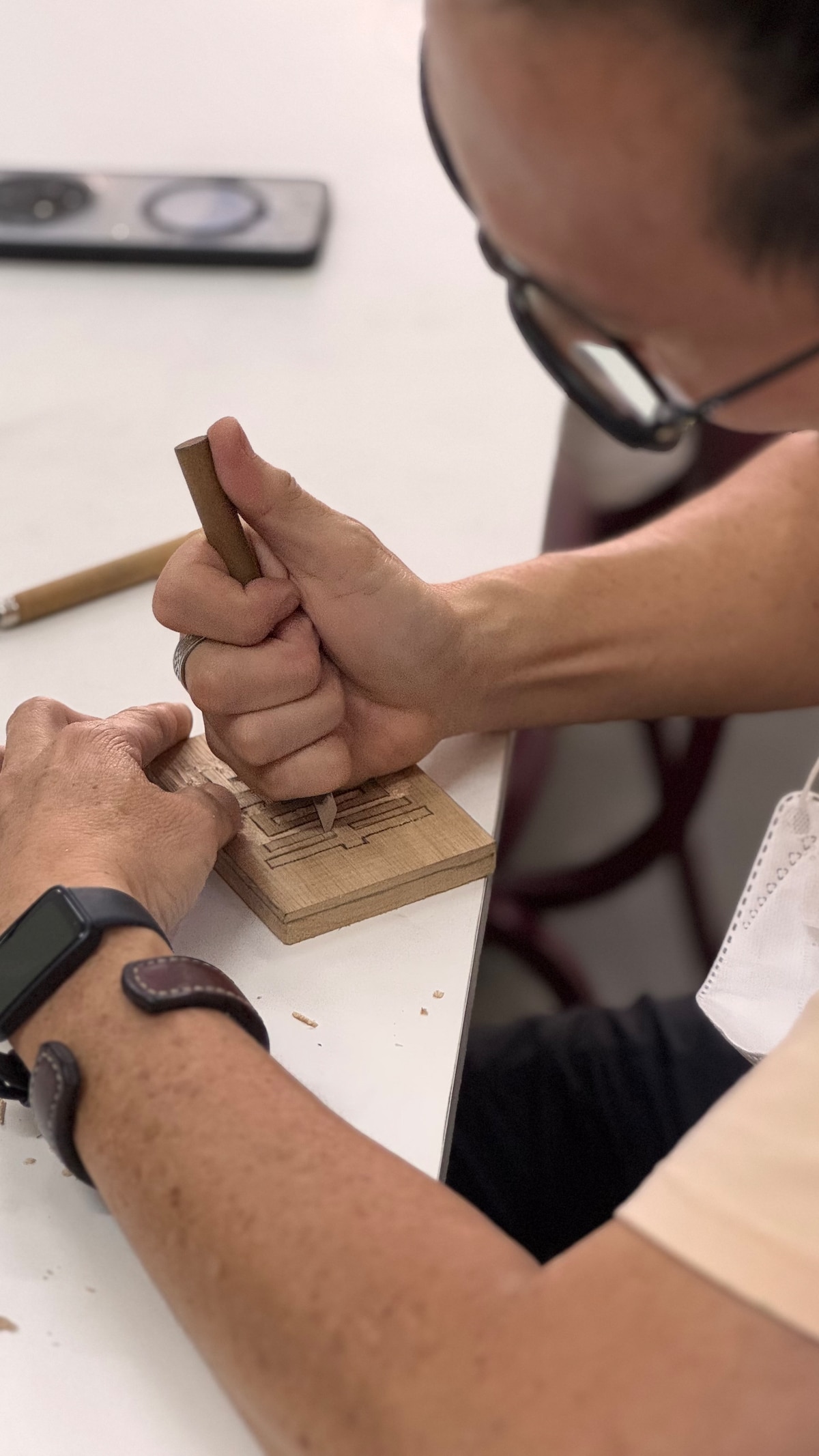 Learn Traditional Wood Carving with a Craftsman