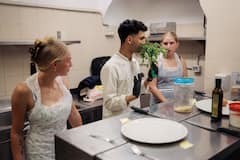 Clase de cocina de pesto y fettuccine en Piazza Navona